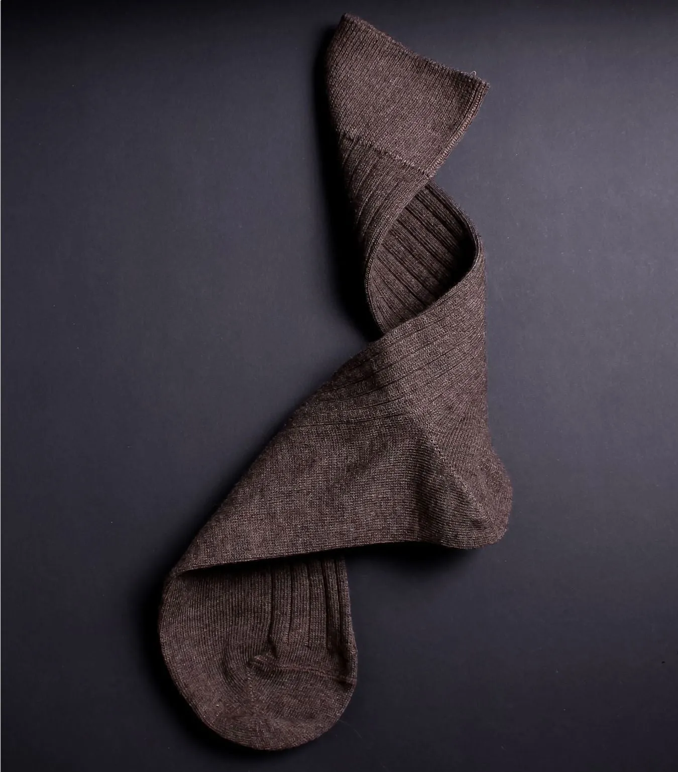 3 PAIR - True Ribbed Combed Cotton Blend Italian Mid Calf Socks (Choice of Colors) by Amanda Christensen