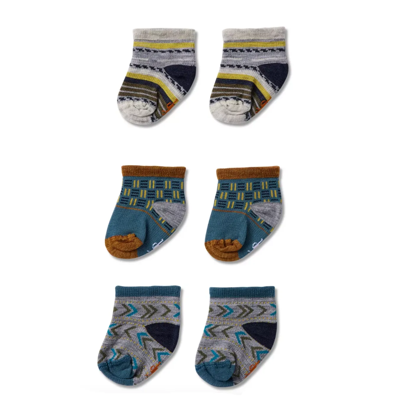 Baby Bootie Batch Socks - Light Grey by Smartwool