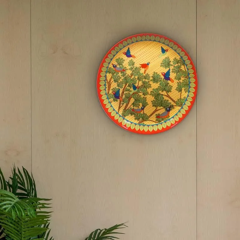 Blue-Bird Decorative Plate