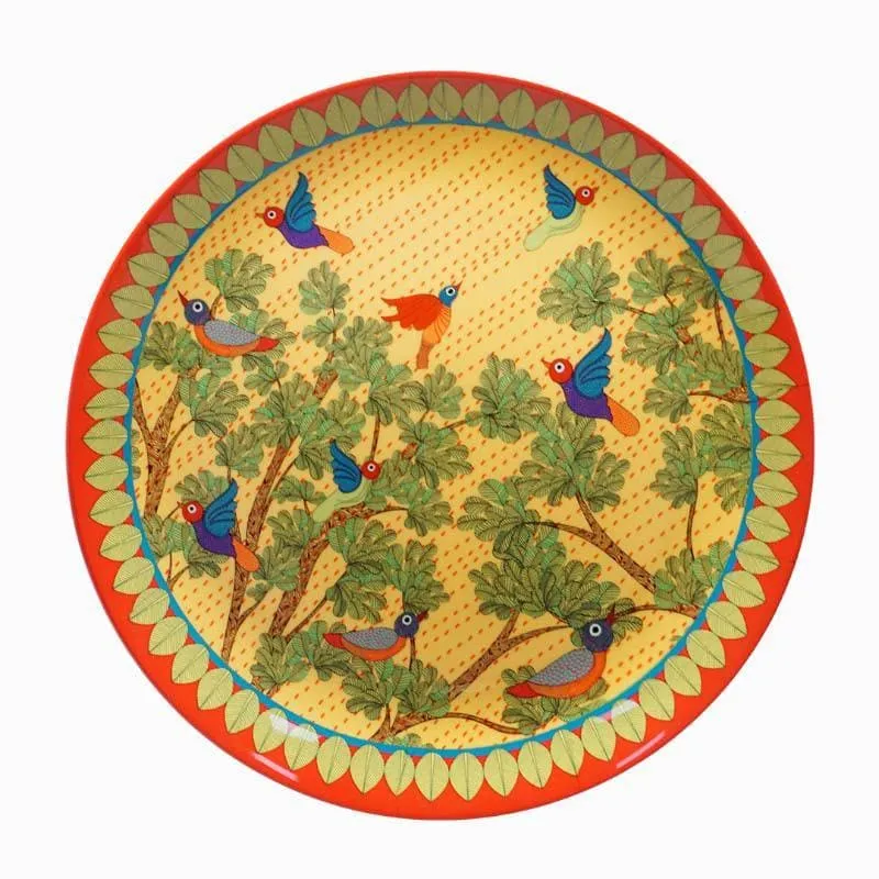 Blue-Bird Decorative Plate