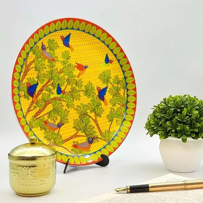 Blue-Bird Decorative Plate