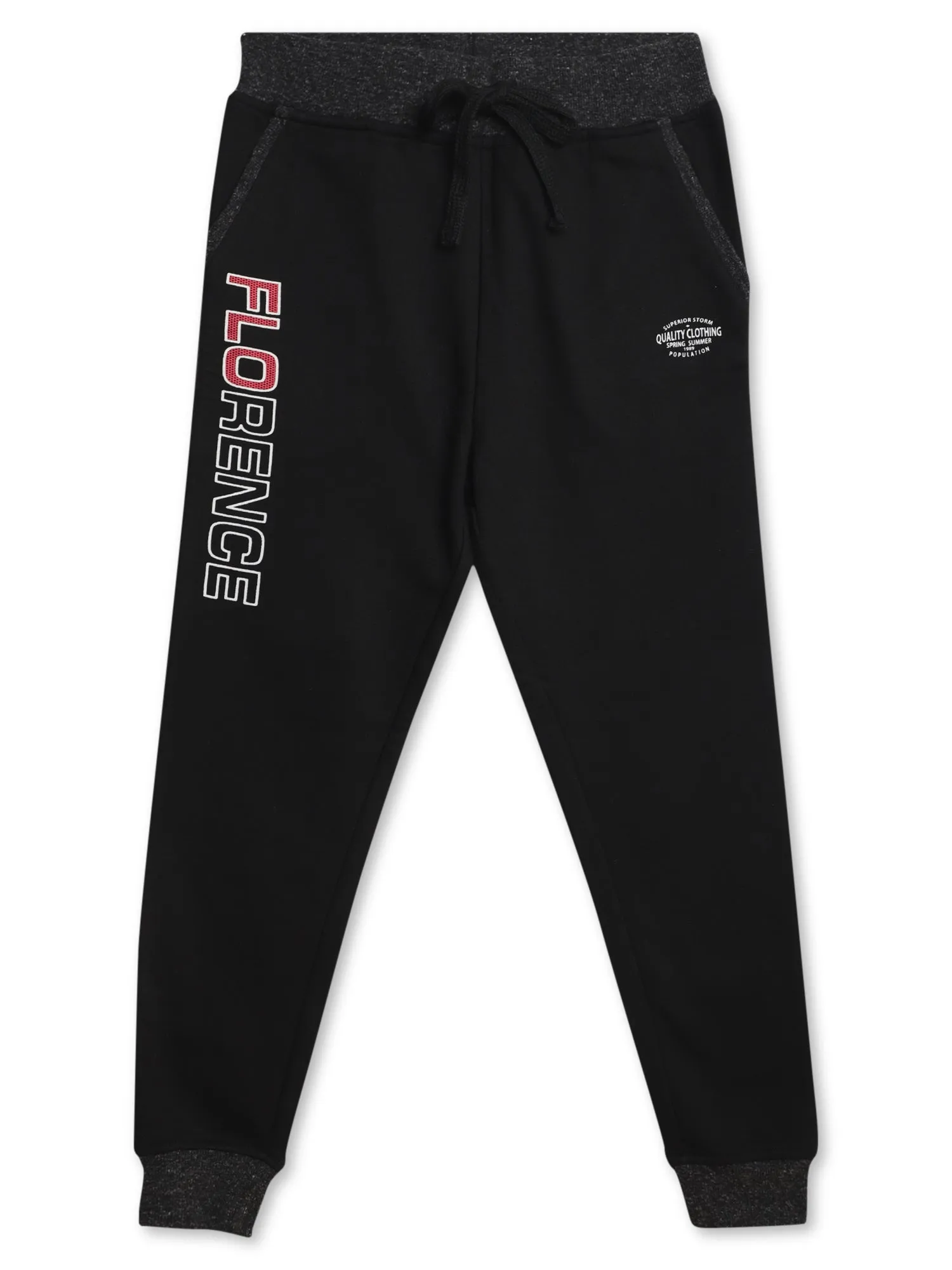 Boys Black Jogger