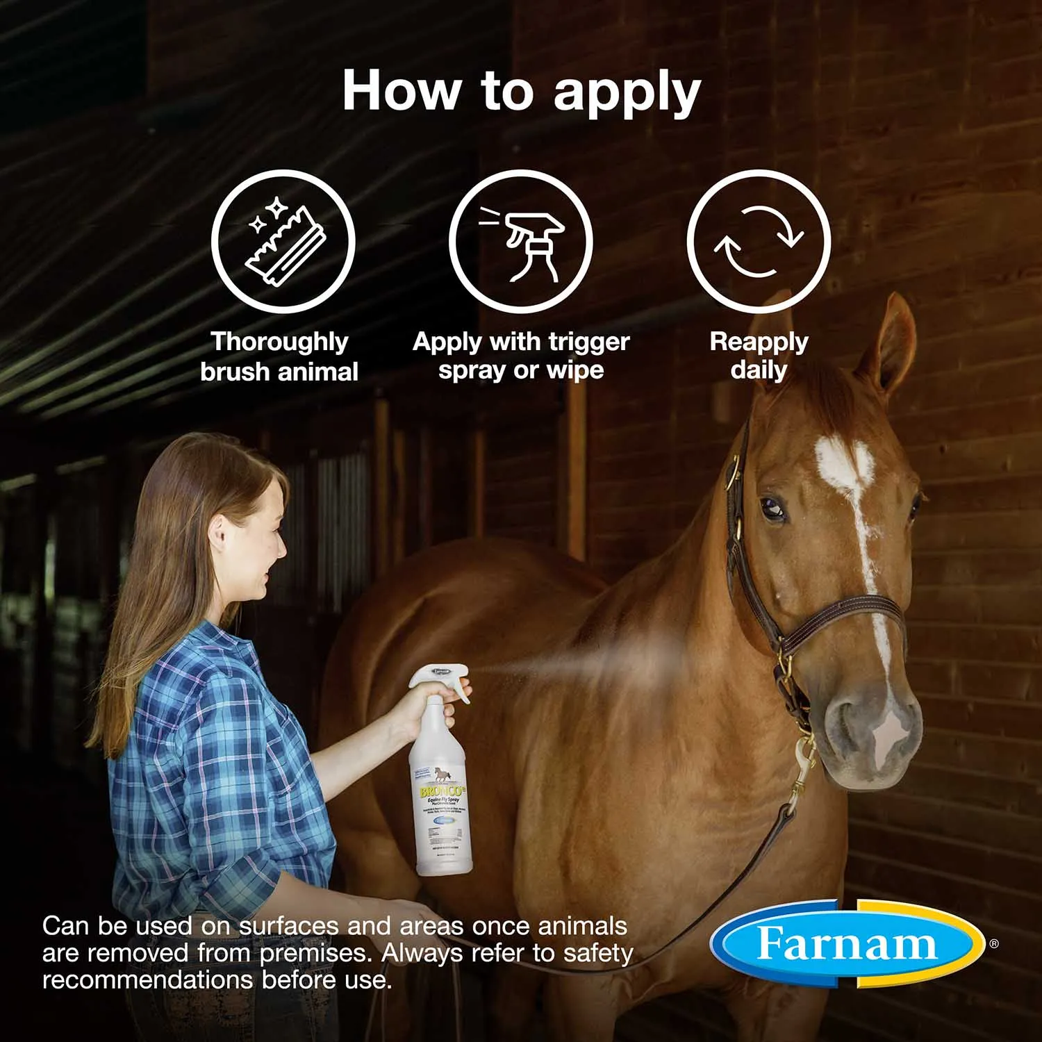 Bronco e Equine Fly Spray