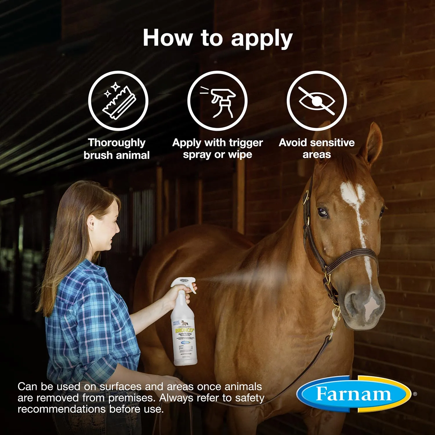 Bronco e Equine Fly Spray