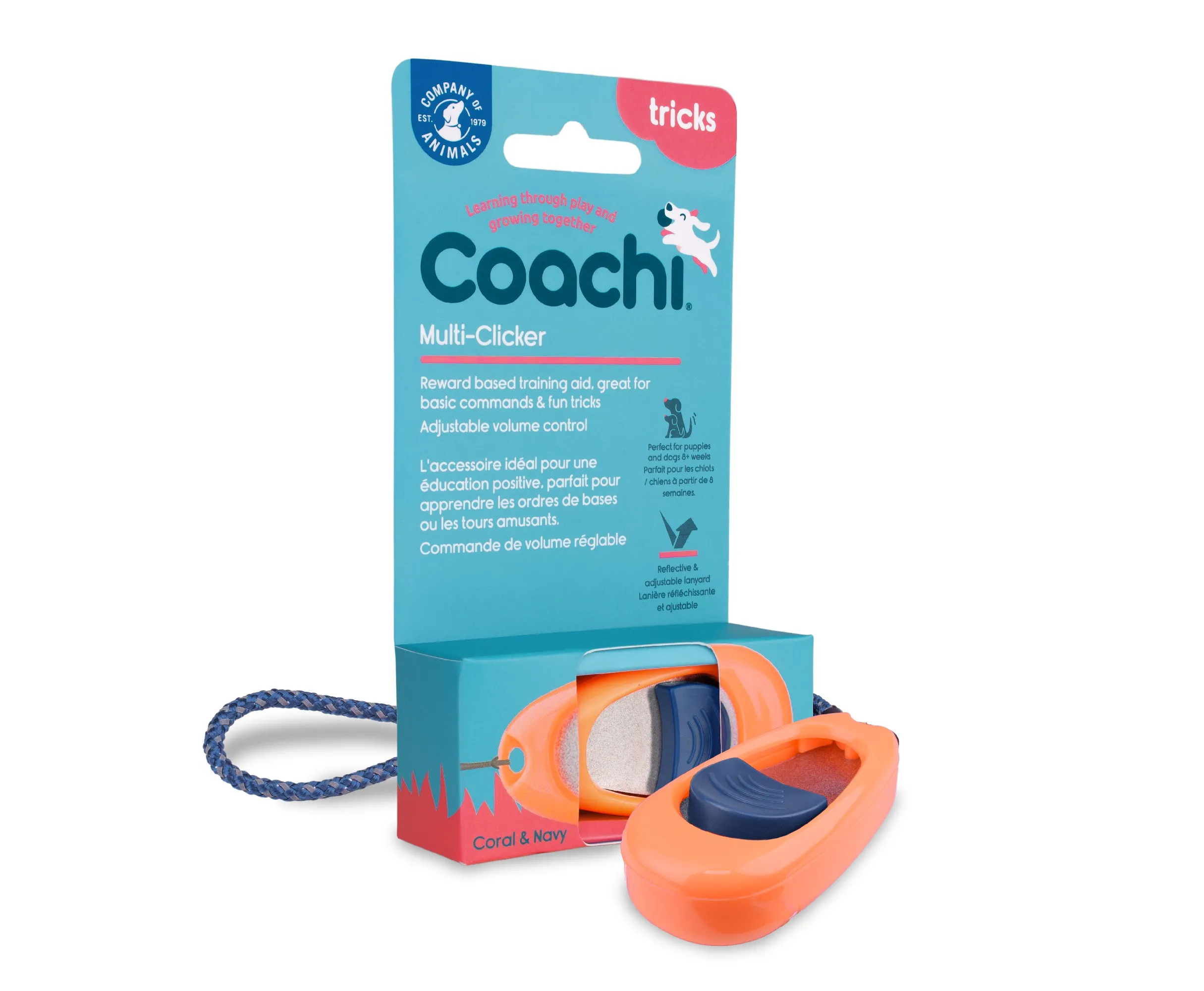 Coachi Clix Multi Training Clicker for Dogs