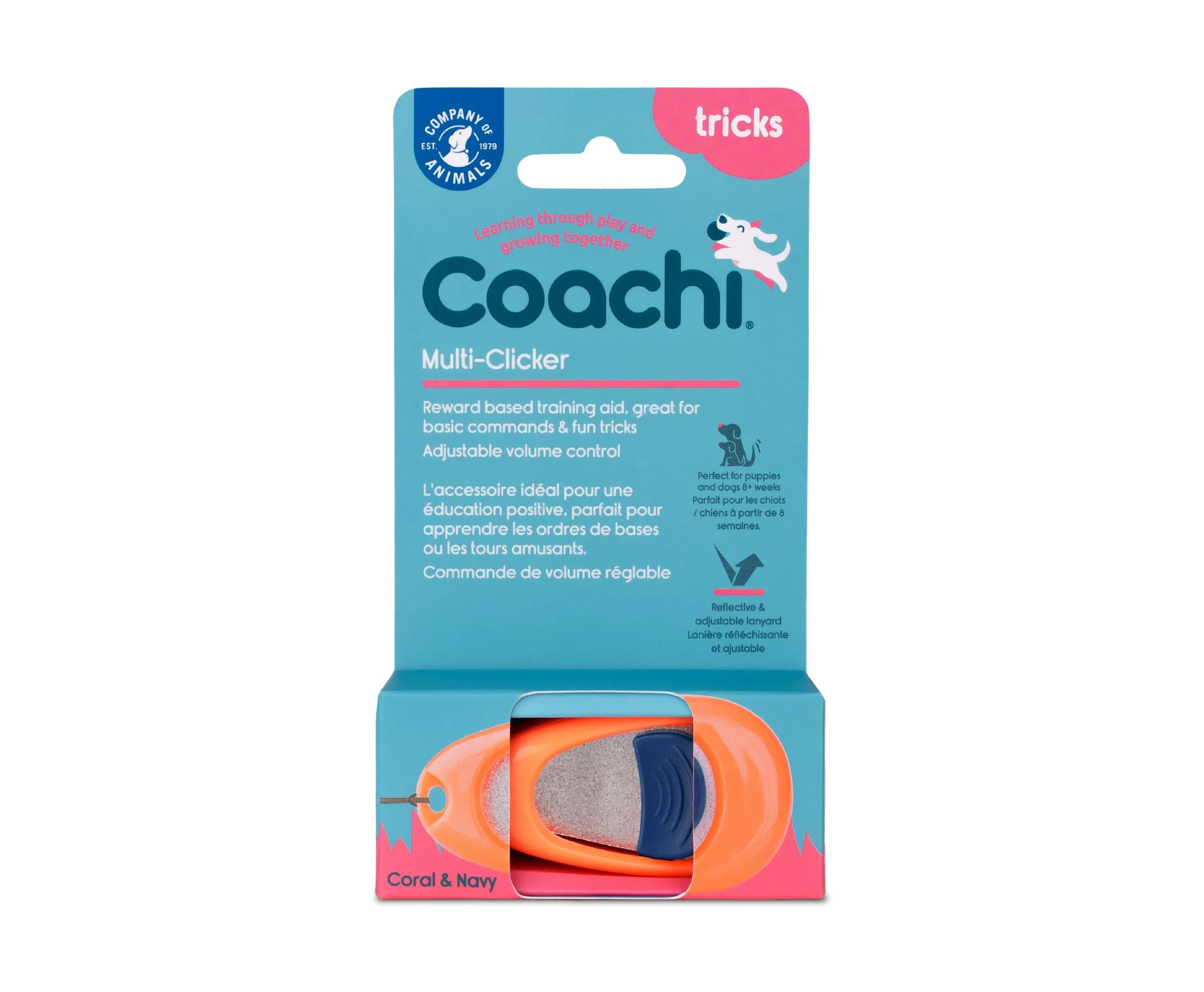 Coachi Clix Multi Training Clicker for Dogs
