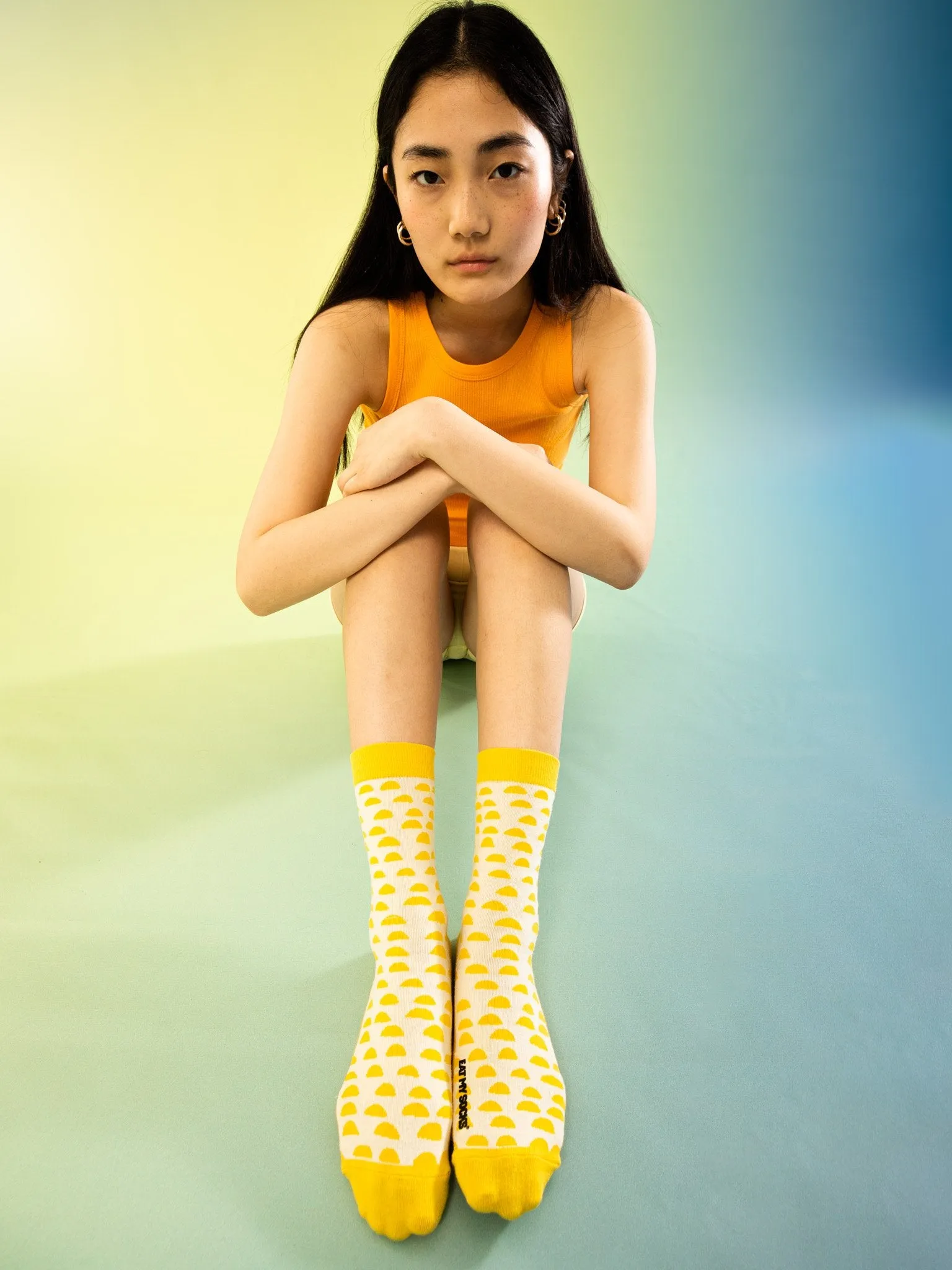 Corn Flakes Socks by Eat My Socks