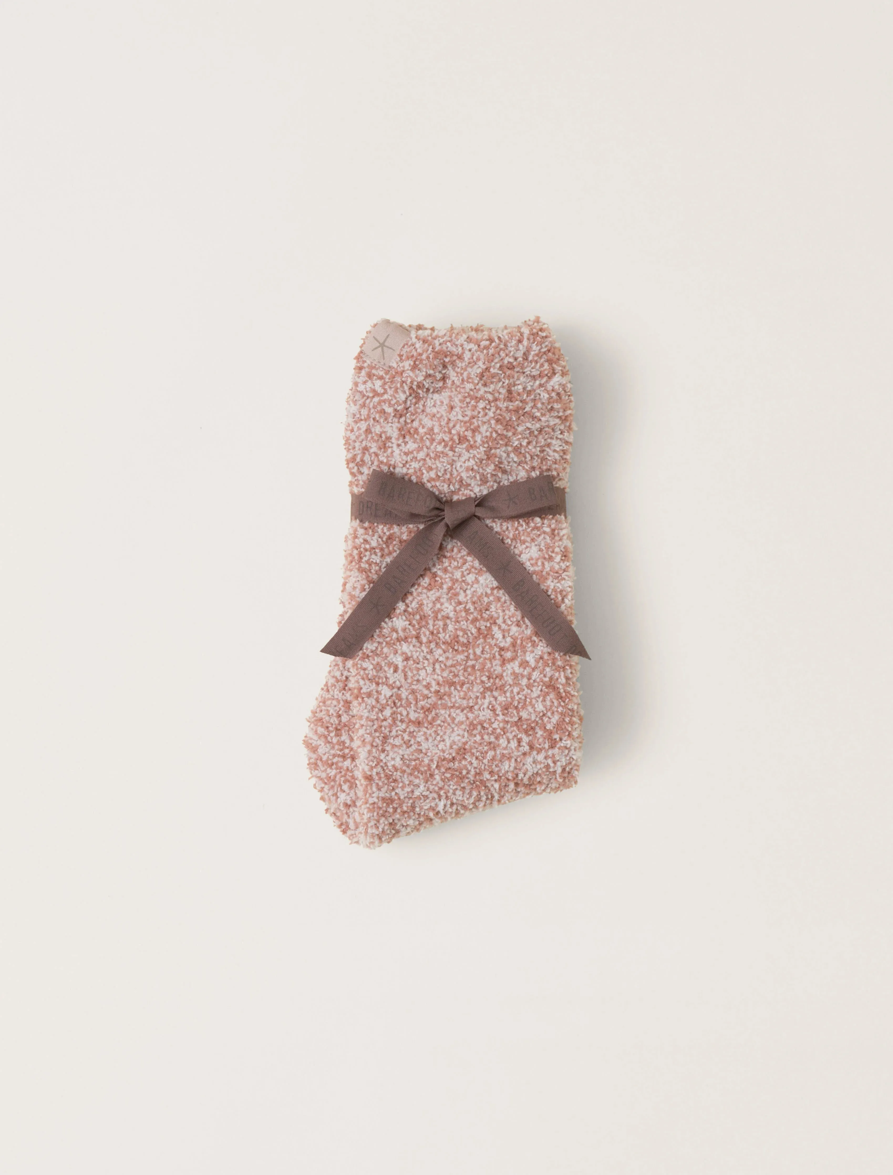 Cozychic® Heathered Socks - Terra/White