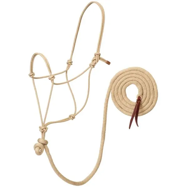 Ecoluxe Bamboo Gear Rope Halter with 10' Lead