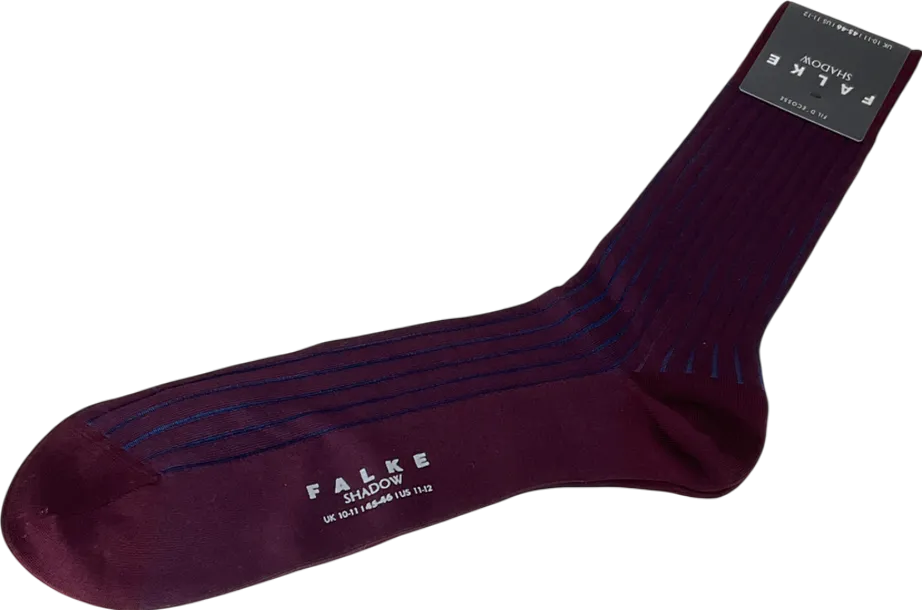 FALKE Purple Shadow Men Socks UK 10 EU 44 👞