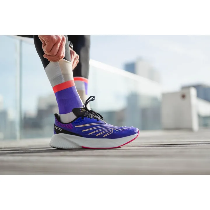 INCYLENCE Ultralights Zones Socks - Purple Cream