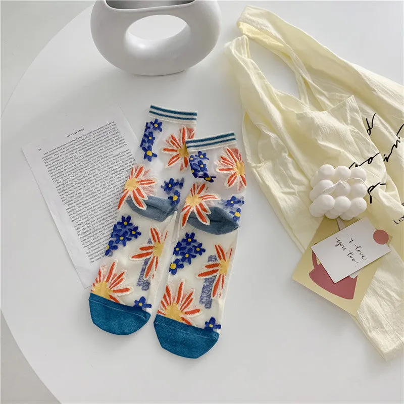 Japanese Bright Color Socks