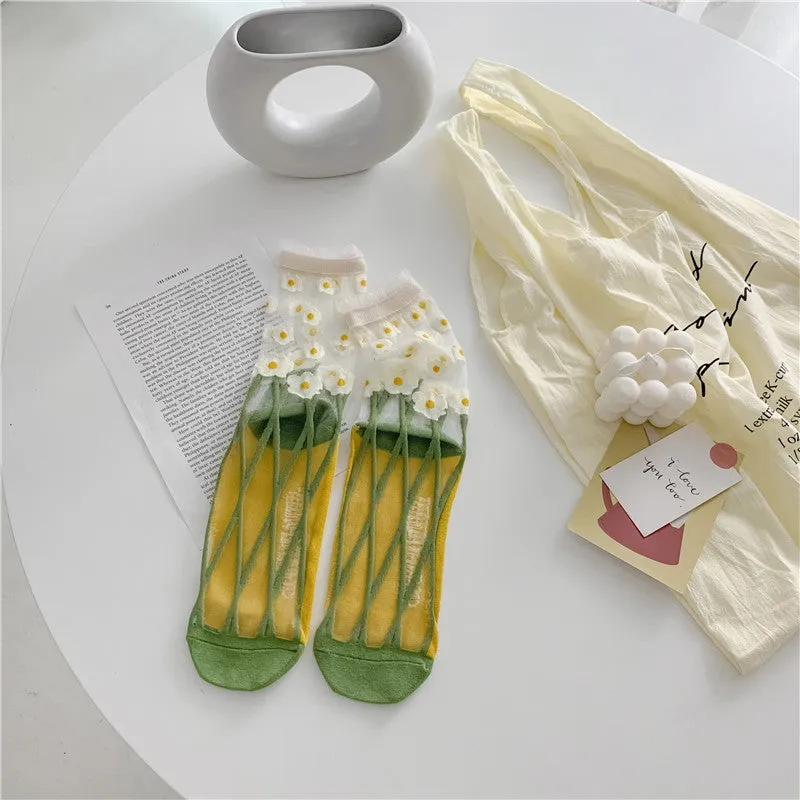 Japanese Bright Color Socks