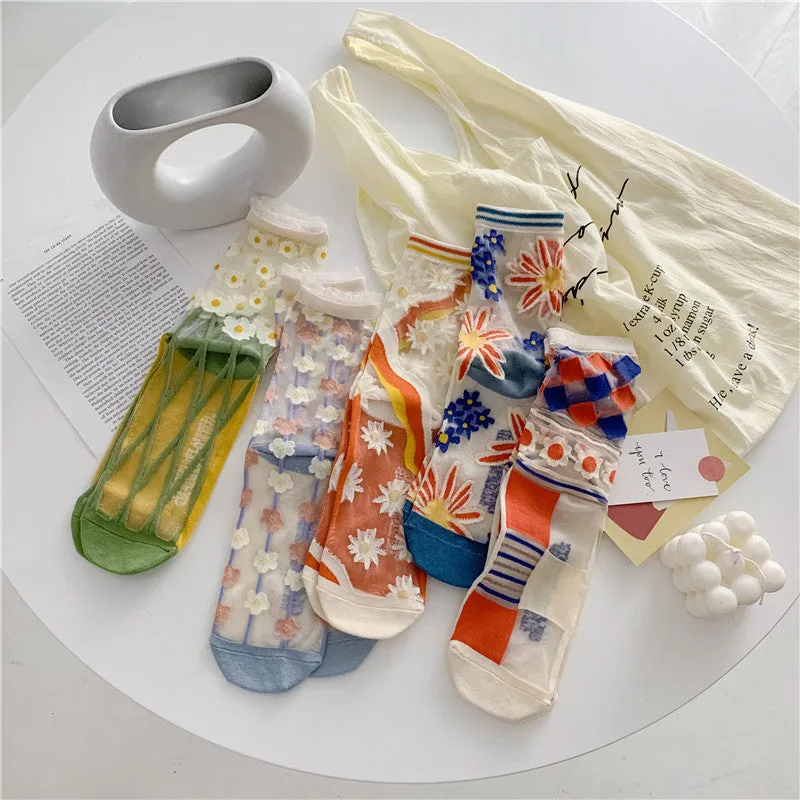 Japanese Bright Color Socks