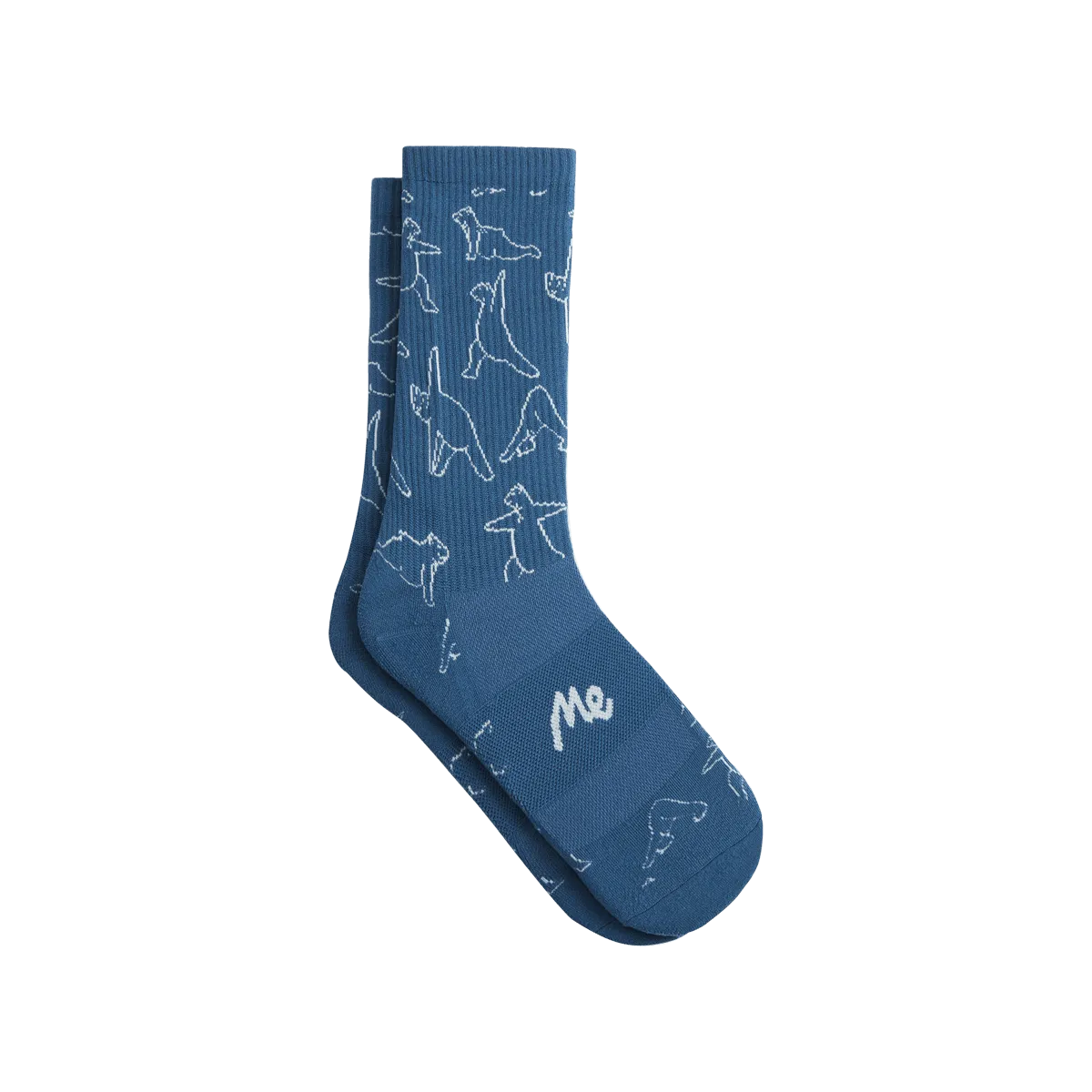 MoveMe Crew Sock | Yoga Bear