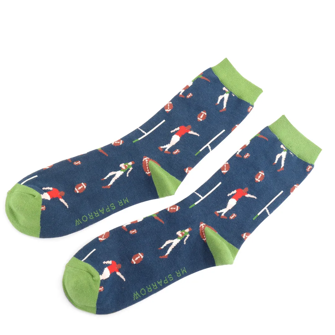 Mr Sparrow Rugby Scene Navy