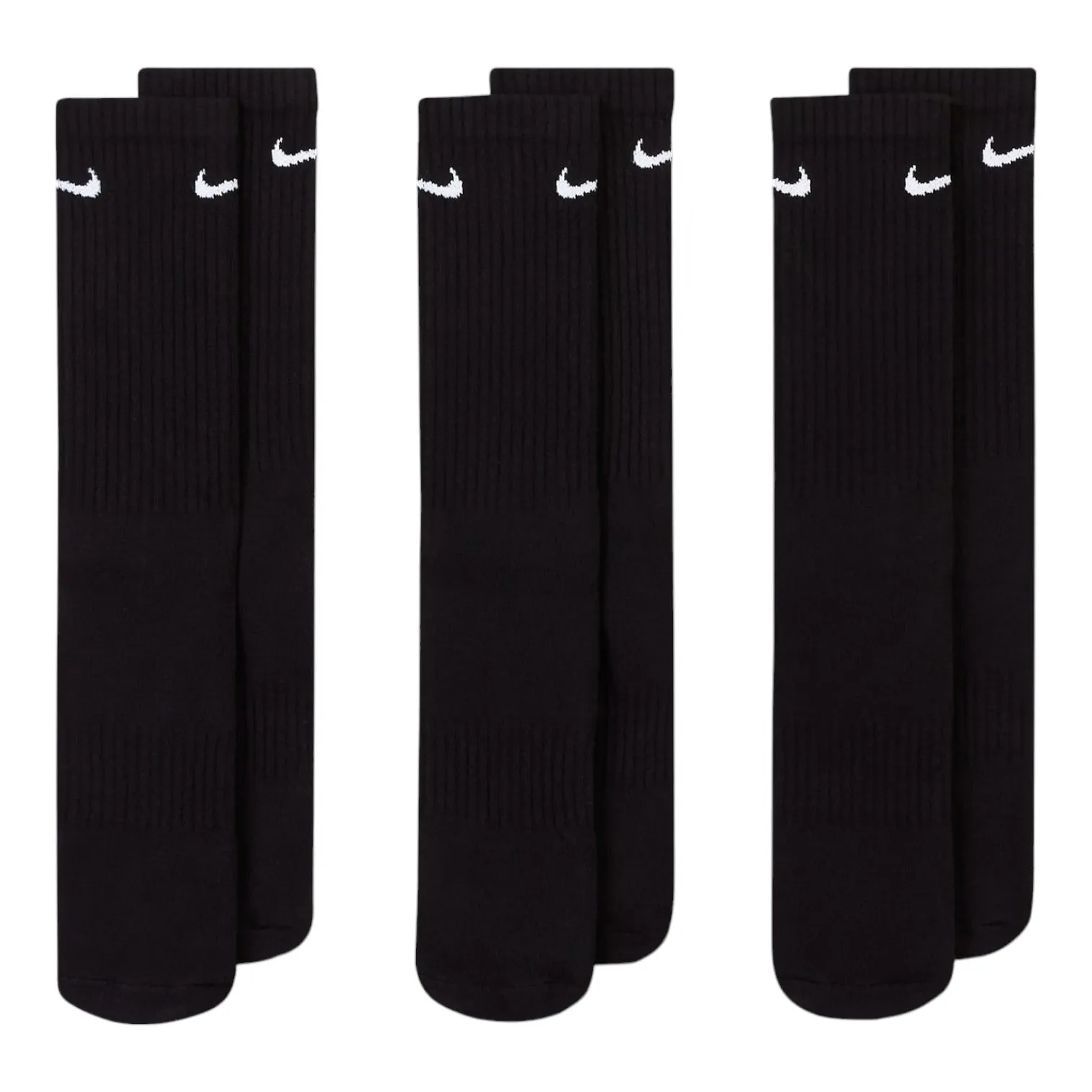 Nike Everyday Cushioned Training Crew Golf Socks SX7664 (3 Pack)