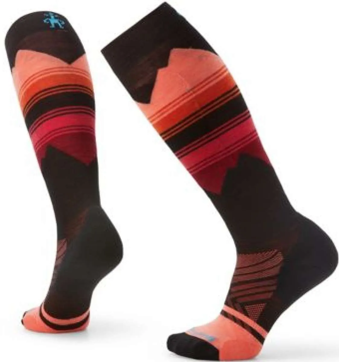 Smartwool Women's Target Cush Print Over the Calf Socks 2023