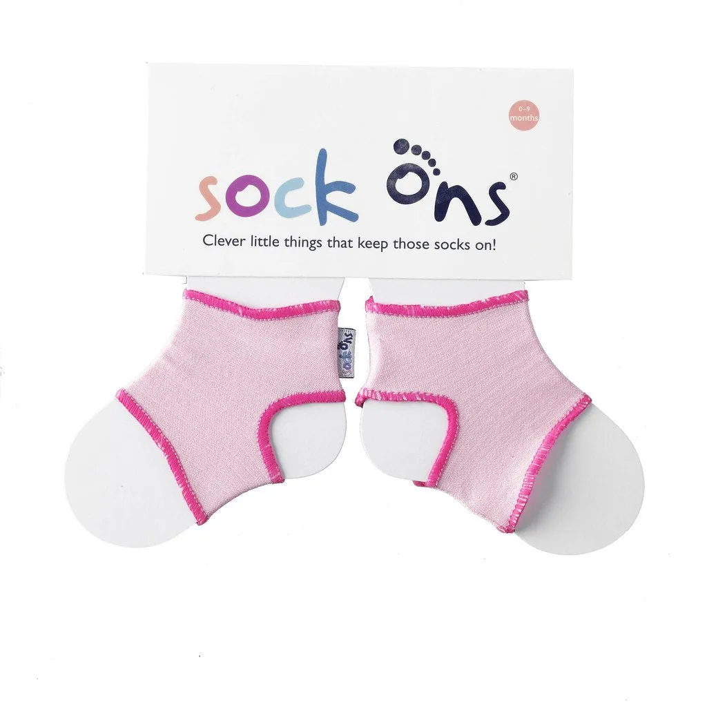 Sock Ons - Baby Pink