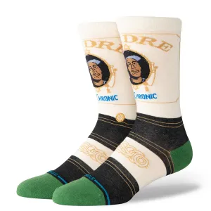Stance Mens Black Mupa The Chronic Crew Socks