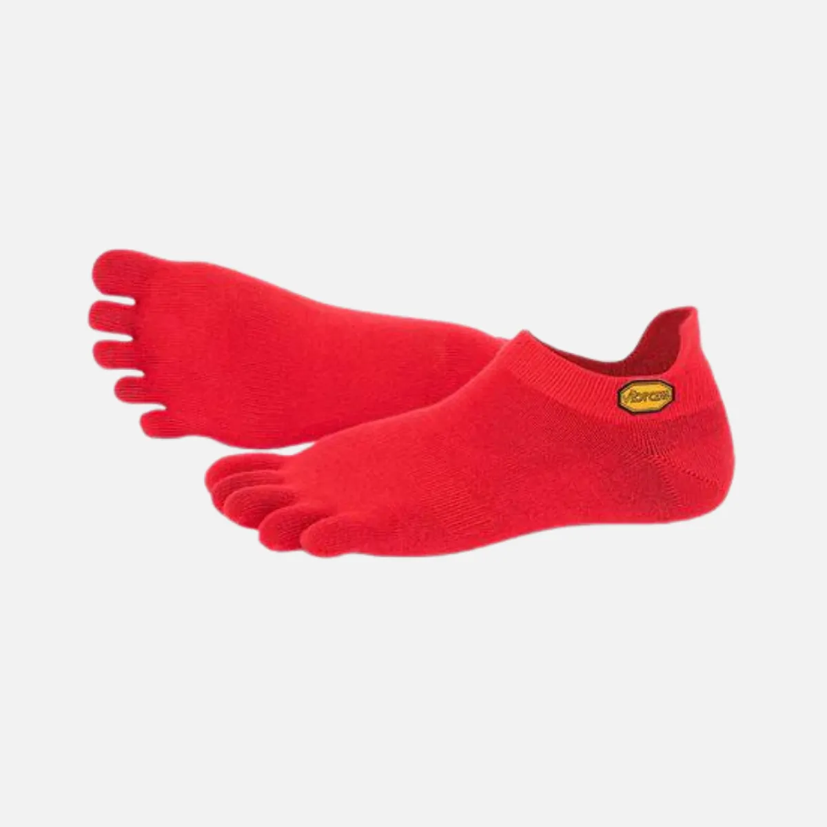 Vibram Five Fingers Socks No Show 1pair (Red)